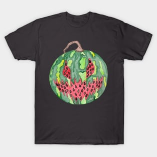 Scary halloween watermelon T-Shirt